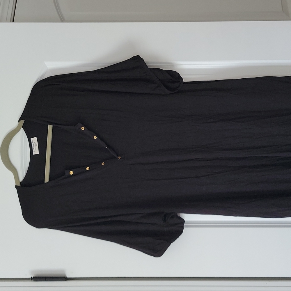dwell & slumber onyx caftan dress